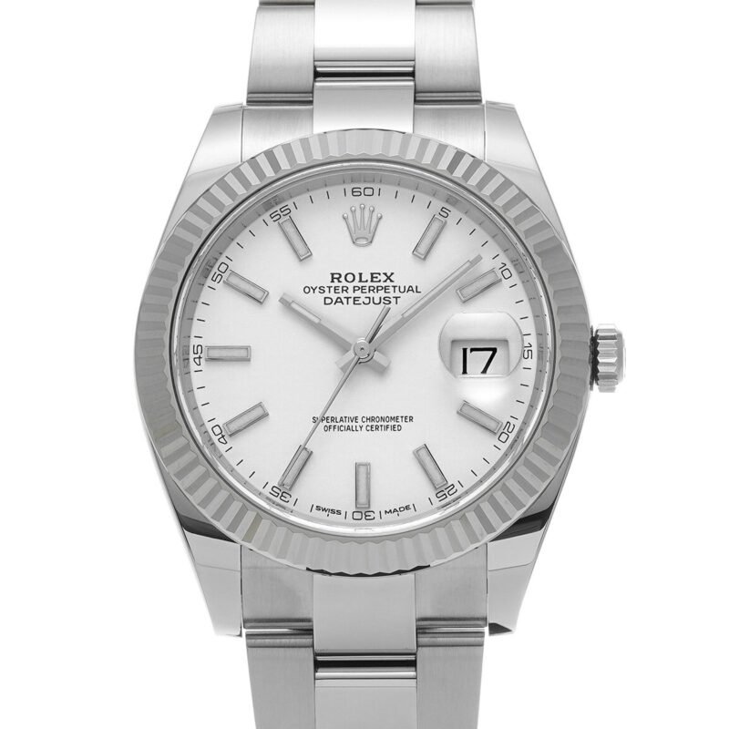 Rolex Daily 41 126334 Men's White