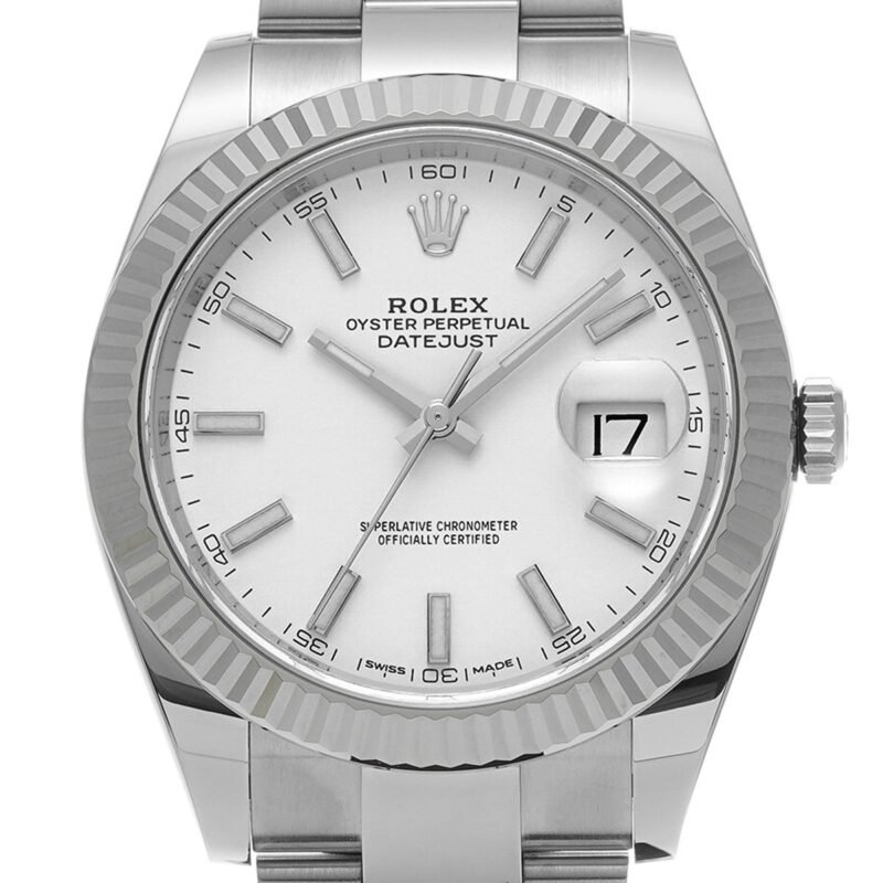 Rolex Daily 41 126334 Men's White - Image 5