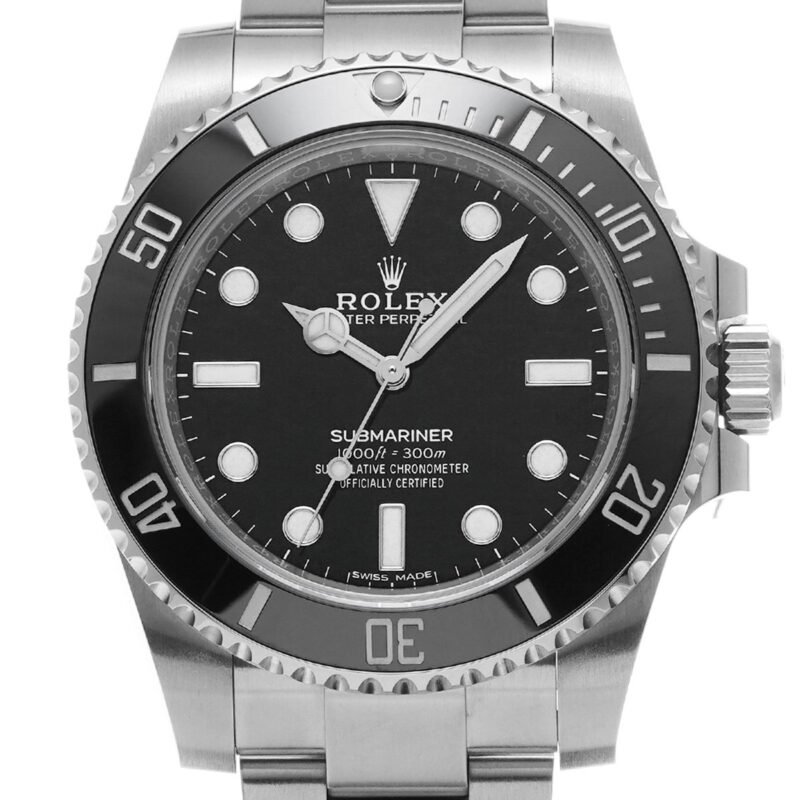 Rolex SabiMarina 114060 Black Men's Watch - Image 5