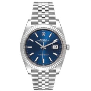 Rolex Men Dress Day 41 126334 Bright Blue